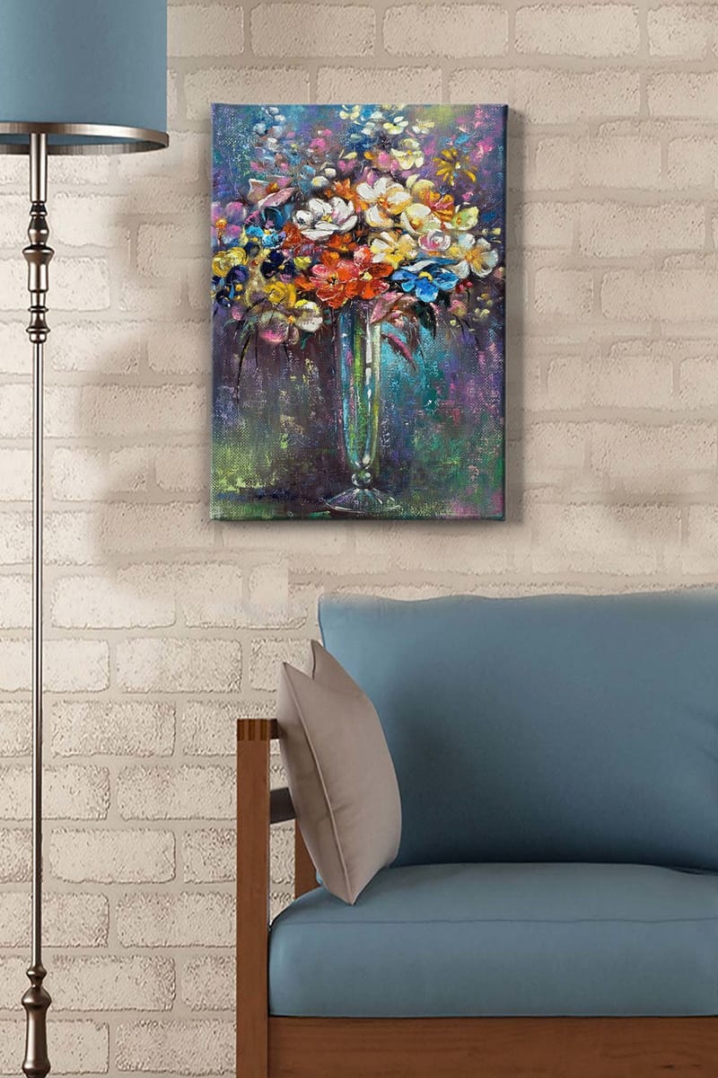 Dekorativ Canvastavla 50x70 cm - Flerfärgad - Products - Inredning - Tavlor & posters - Canvastavla