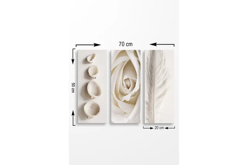 Väggdekor MDF Målning - Products - Inredning - Tavlor & posters - Canvastavla