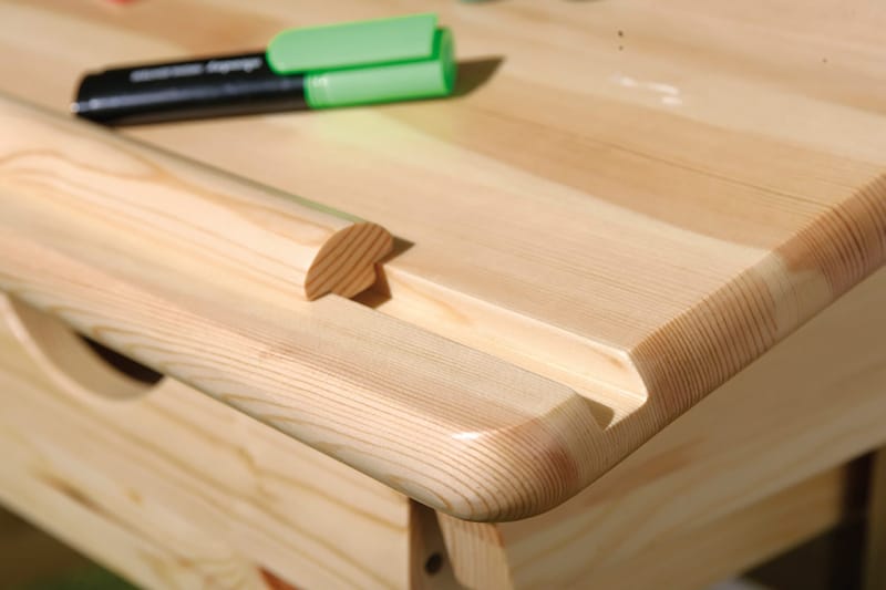 Dreyfus Ritbord 109 cm - Trä - Products - Möbler - Barnmöbler - Barnbord - Aktivitetsbord - Ritbord barn & rittavla barn