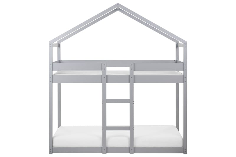 Fallon Våningssäng Två Liggplatser 90x200 - Grå - Products - Möbler - Barnmöbler - Barnsäng & juniorsäng - Loftsäng barn