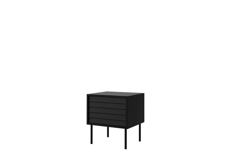 Belonger Sängbord 45 cm, Svart