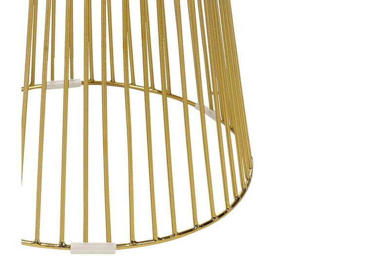 Cael Sidobord 42 cm - Vit/Guld - Products - Möbler - Bord & matgrupp - Avlastningsbord & sidobord - Brickbord & småbord