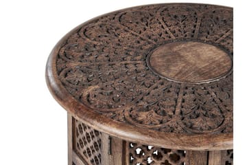 Fayola Sidobord 53 cm - Mörkt trä - Products - Möbler - Bord & matgrupp - Avlastningsbord & sidobord - Brickbord & småbord