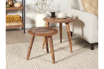 Fievel Satsbord 46 cm - Mörkt trä - Products - Möbler - Bord & matgrupp - Avlastningsbord & sidobord - Satsbord