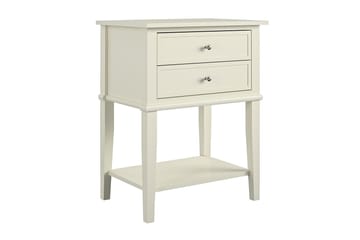 Franklin Sidobord 56 cm Vit - Dorel Home - Products - Möbler - Bord & matgrupp - Avlastningsbord & sidobord - Brickbord & småbord