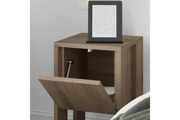 Haelyn Sängbord 30 cm - Brun - Products - Möbler - Bord & matgrupp - Avlastningsbord & sidobord - Sängbord & nattduksbord