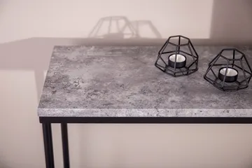 Palace Sidobord - Svart/Grå - Products - Möbler - Bord & matgrupp - Avlastningsbord & sidobord - Brickbord & småbord