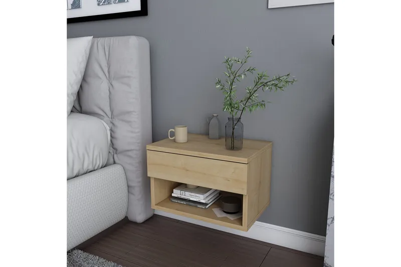 Rinorea Sängbord 44,6x31,9 cm - Brun - Products - Möbler - Bord & matgrupp - Avlastningsbord & sidobord - Sängbord & nattduksbord