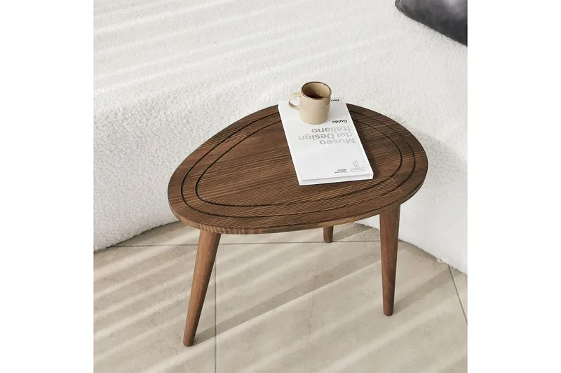 Saldus Satsbord - Valnöt - Products - Möbler - Bord & matgrupp - Avlastningsbord & sidobord - Satsbord