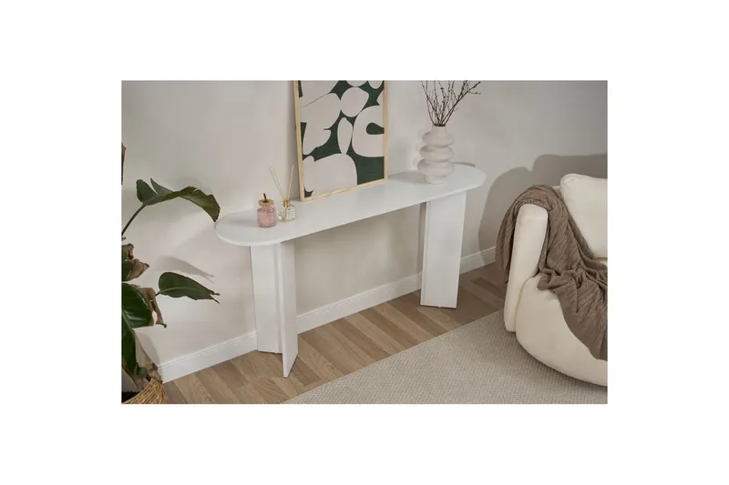 Yeno Konsollbord 150 cm - Vit - Products - Möbler - Bord & matgrupp - Avlastningsbord & sidobord - Konsolbord & hallbord