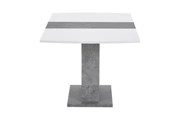 Azusa Förlängningsbart Matbord 140 cm - Vit/Grå - Products - Möbler - Bord & matgrupp - Matbord & köksbord