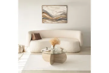 Bengul Soffbord 75 cm - Beige - Products - Möbler - Bord & matgrupp - Soffbord