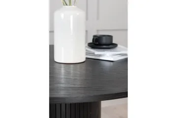 Bianca Matbord 110 cm Runt - Svart - Products - Möbler - Bord & matgrupp - Matbord & köksbord