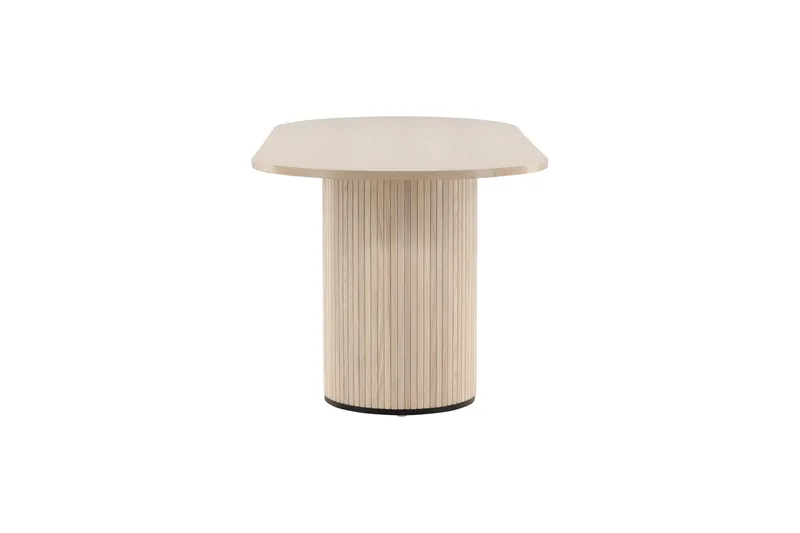 Bianca Matbord 200 cm Ovalt - Beige - Products - Möbler - Bord & matgrupp - Matbord & köksbord