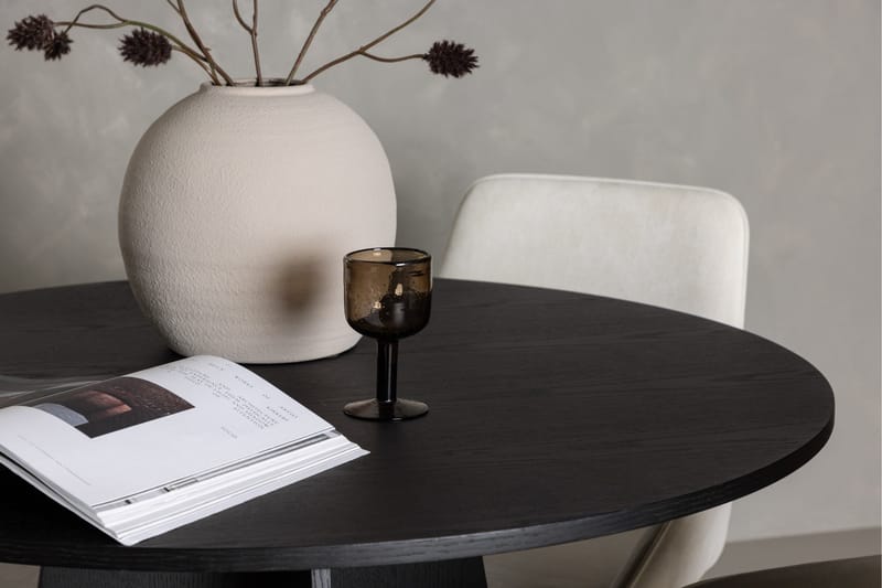 Bootcut Matgrupp 110 cm Rund med 4 Rosie stolar - Beige - Products - Möbler - Bord & matgrupp - Matgrupp