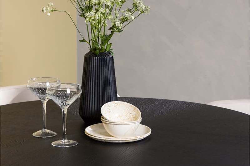 Copenhagen Matgrupp 115 cm Rund med 4 Simrishman stolar - Beige - Products - Möbler - Bord & matgrupp - Matgrupp