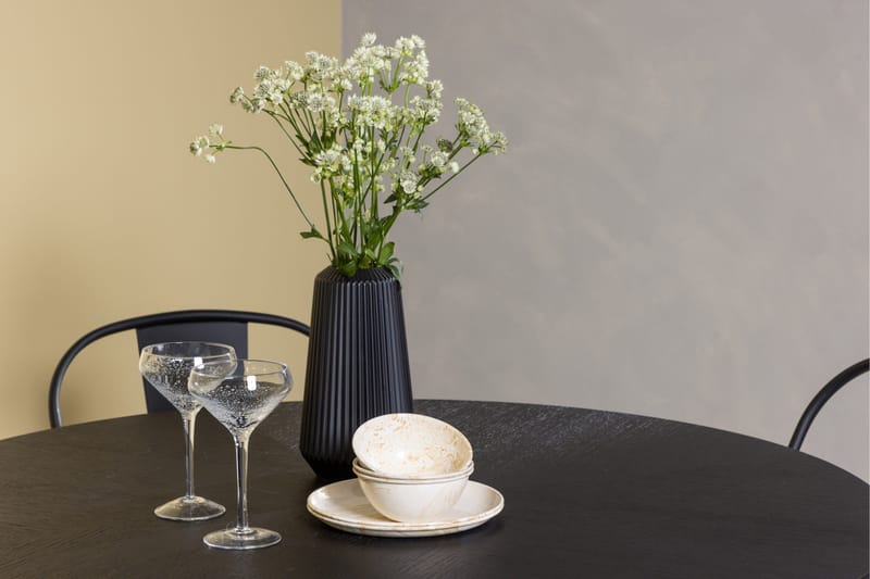 Copenhagen Matgrupp 115 cm Rund med 4 Tempe Stolar - Svart - Products - Möbler - Bord & matgrupp - Matgrupp