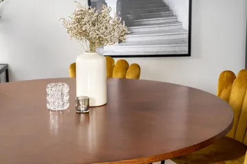 Copenhagen Matgrupp 140 cm Rund med 6 Limhamn stolar - Svart - Products - Möbler - Bord & matgrupp - Matgrupp