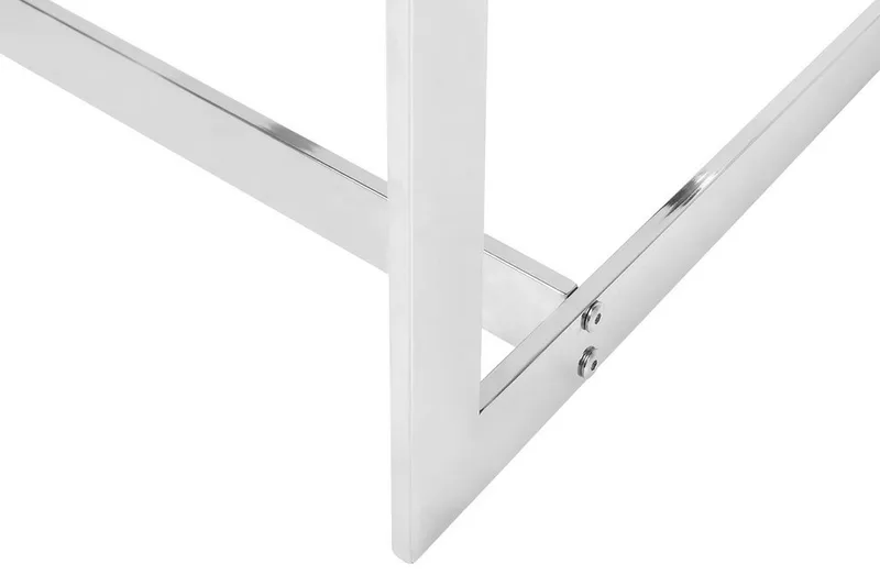 Crystal Soffbord 80 cm - Silver/Glas - Products - Möbler - Bord & matgrupp - Soffbord