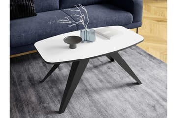 Hilts Soffbord 120 cm - Svart/Vit - Products - Möbler - Bord & matgrupp - Soffbord