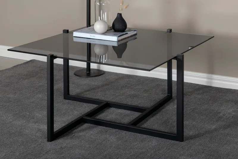 Hybrid Soffbord 80x80 cm - Grå - Products - Möbler - Bord & matgrupp - Soffbord