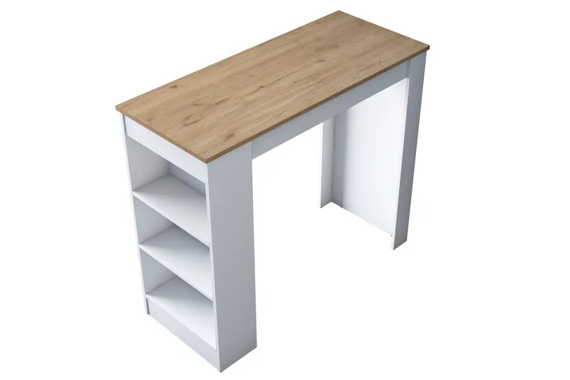 Iwao Barbord 50x120 cm Brun/Vit, Hanah Home