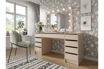 Adrash Skrivbord 55x154 cm - Beige - Products - Möbler - Bord & matgrupp - Kontorsbord - Datorbord