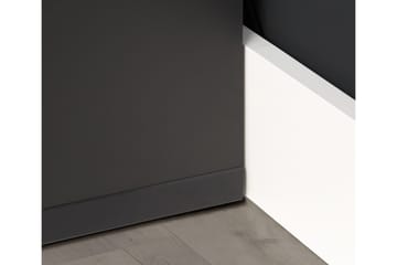 Bays Gaming Skrivbord 160 cm med Förvaring 2 Hyllor - Svart - Products - Möbler - Bord & matgrupp - Kontorsbord - Datorbord