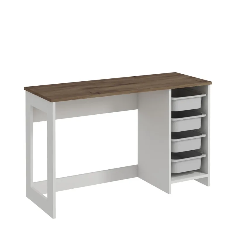 Branik Skrivbord 120x73x45 cm - Antik valnöt - Products - Möbler - Bord & matgrupp - Kontorsbord - Datorbord