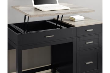 Carver Skrivbord 120 cm Svart - Dorel Home - Products - Möbler - Bord & matgrupp - Kontorsbord - Datorbord