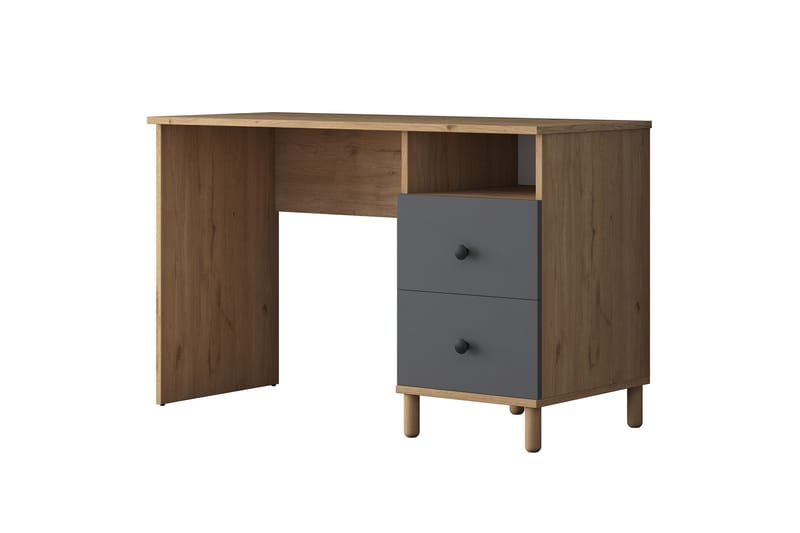 Eireann Skrivbord 50x120 cm - Valnöt/Antracit - Products - Möbler - Bord & matgrupp - Kontorsbord - Datorbord
