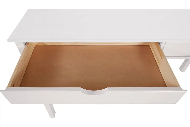 Juntol Skrivbord 140 cm - Vit - Products - Möbler - Bord & matgrupp - Kontorsbord - Datorbord