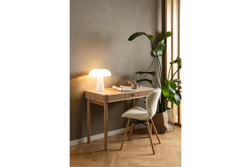 Samay Skrivbord 100x100 cm - Natural - Products - Möbler - Bord & matgrupp - Kontorsbord - Datorbord