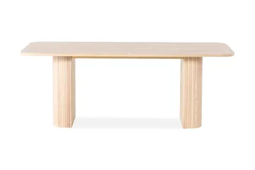 Kopparbo Matbord 200 cm - Ljust vitlaserat ekträ - Products - Möbler - Bord & matgrupp - Matbord & köksbord