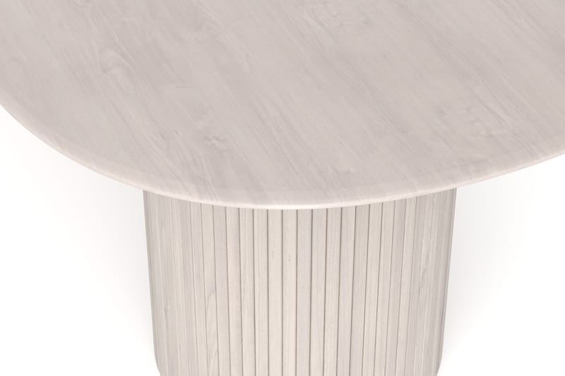 Kopparbo Matbord Oval 220x100 cm Fanér - Vitlaserad ek - Products - Möbler - Bord & matgrupp - Matbord & köksbord