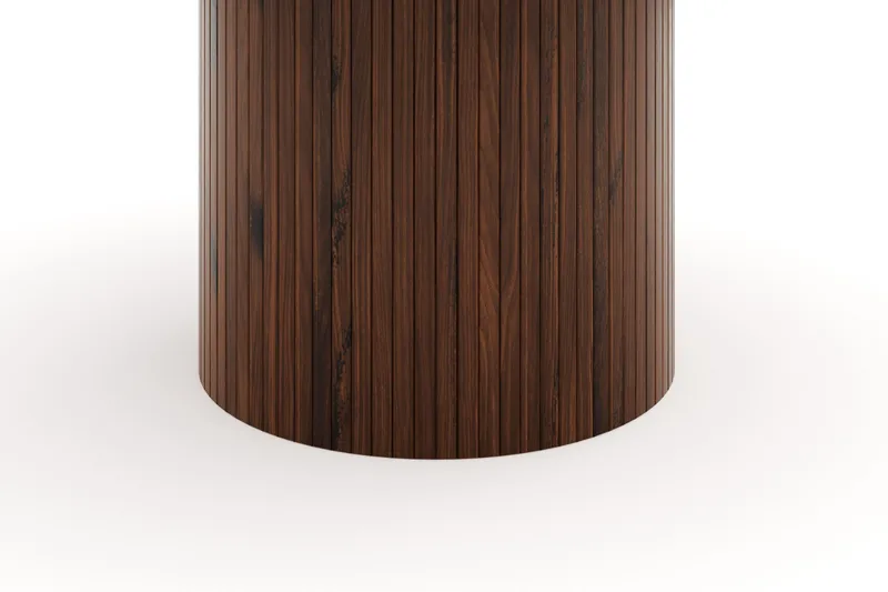 Kopparbo Runt Matbord 150 cm - Valnöt - Products - Möbler - Bord & matgrupp - Matbord & köksbord