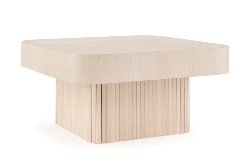 Kopparbo Soffbord 80 cm - Ljust vitlaserat ekträ - Products - Möbler - Bord & matgrupp - Soffbord