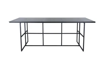 Leif Matbord 200 cm - Glas/Svart - Products - Möbler - Bord & matgrupp - Matbord & köksbord