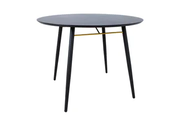 Luxemburg Matbord 100 cm Svart/Kopper - Products - Möbler - Bord & matgrupp - Matbord & köksbord