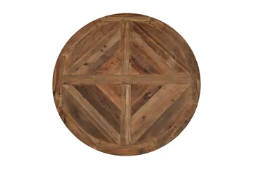 Lyon Matgrupp Ø150 cm Rund med 4 st Viktoria Stolar - Vintage Natur/Vit/Beige - Products - Möbler - Bord & matgrupp - Matgrupp