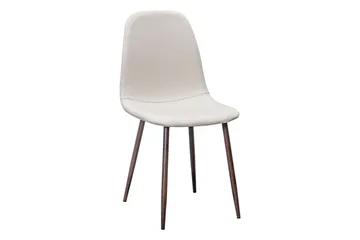 Marcelen Matbord Förlängningsbart med illäggsskiva +  4 st Nibe stol beige med valnöt ben - Brun/Beige - Products - Möbler - Bord & matgrupp - Matgrupp