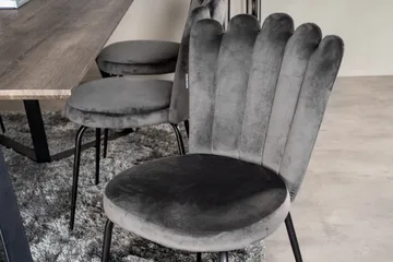 Marina Matgrupp 180 cm Rektangulär med 6 Limhamn stolar - Svart - Products - Möbler - Bord & matgrupp - Matgrupp