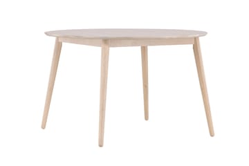 Matbord Peach Flora Dining Table ø120 - Whitewash / Veneer Whitewash - Products - Möbler - Bord & matgrupp - Matbord & köksbord