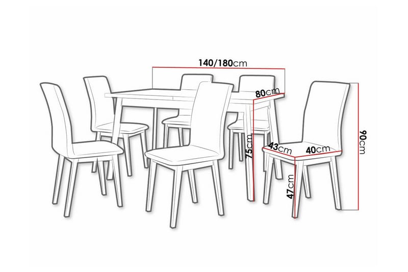 Patrickswell Matgrupp - Products - Möbler - Bord & matgrupp - Matgrupp