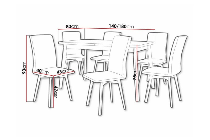 Patrickswell Matgrupp - Products - Möbler - Bord & matgrupp - Matgrupp