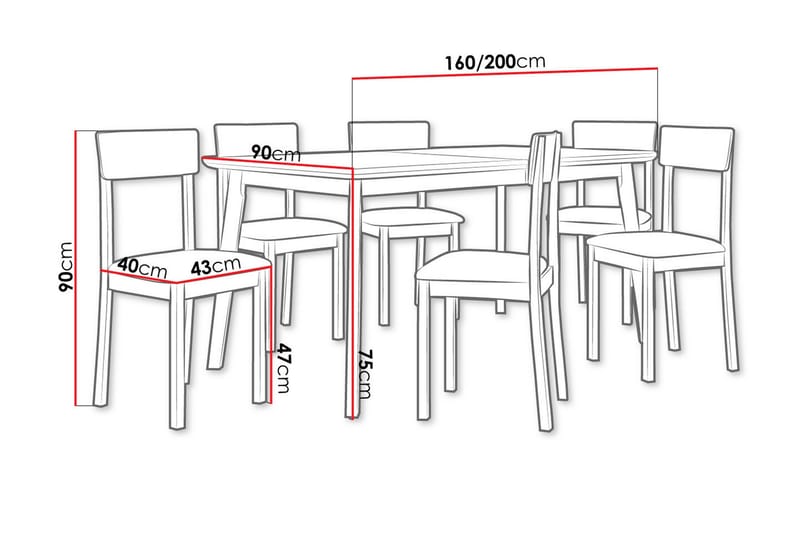 Patrickswell Matgrupp - Products - Möbler - Bord & matgrupp - Matgrupp