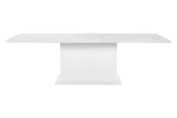 Ratliff Matgrupp 180 cm + 8 Sorado Stol - Vit/Krom - Products - Möbler - Bord & matgrupp - Matgrupp