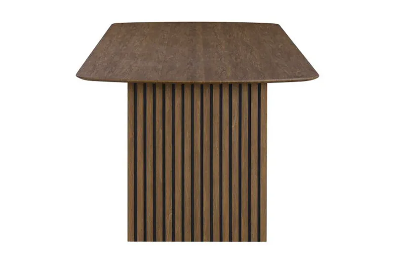 Richeto Matbord Rökt Ek 180 cm - Brun/Ribbad - Products - Möbler - Bord & matgrupp - Matbord & köksbord