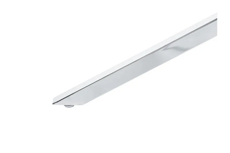 Rimbey Matbord 90x160 cm - transparent/Silver - Products - Möbler - Bord & matgrupp - Matbord & köksbord