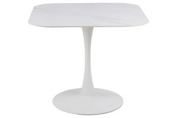 Salm Matbord 90 cm Kvadratisk - Vit - Products - Möbler - Bord & matgrupp - Matbord & köksbord